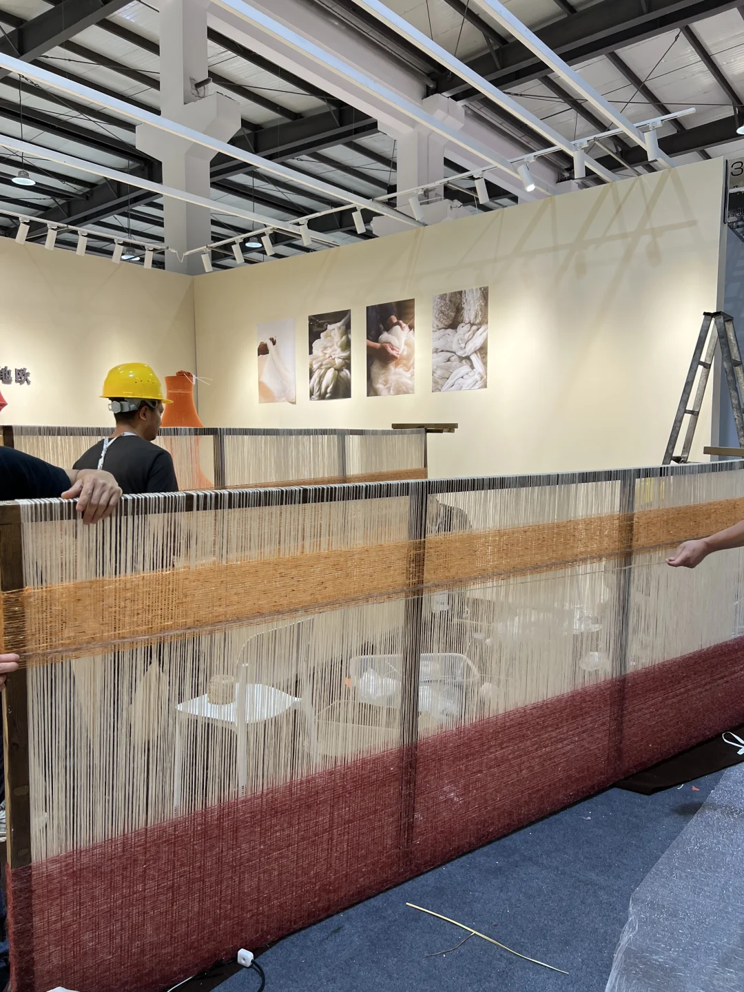 这次的服装展会都是大家伙