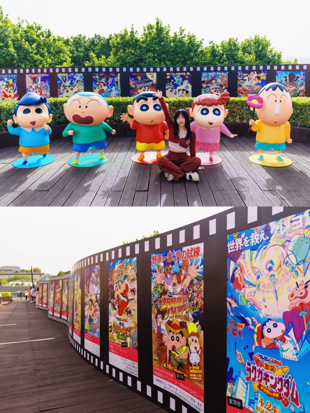 终于有人把杭州蜡笔小新展打卡地图说清楚啦