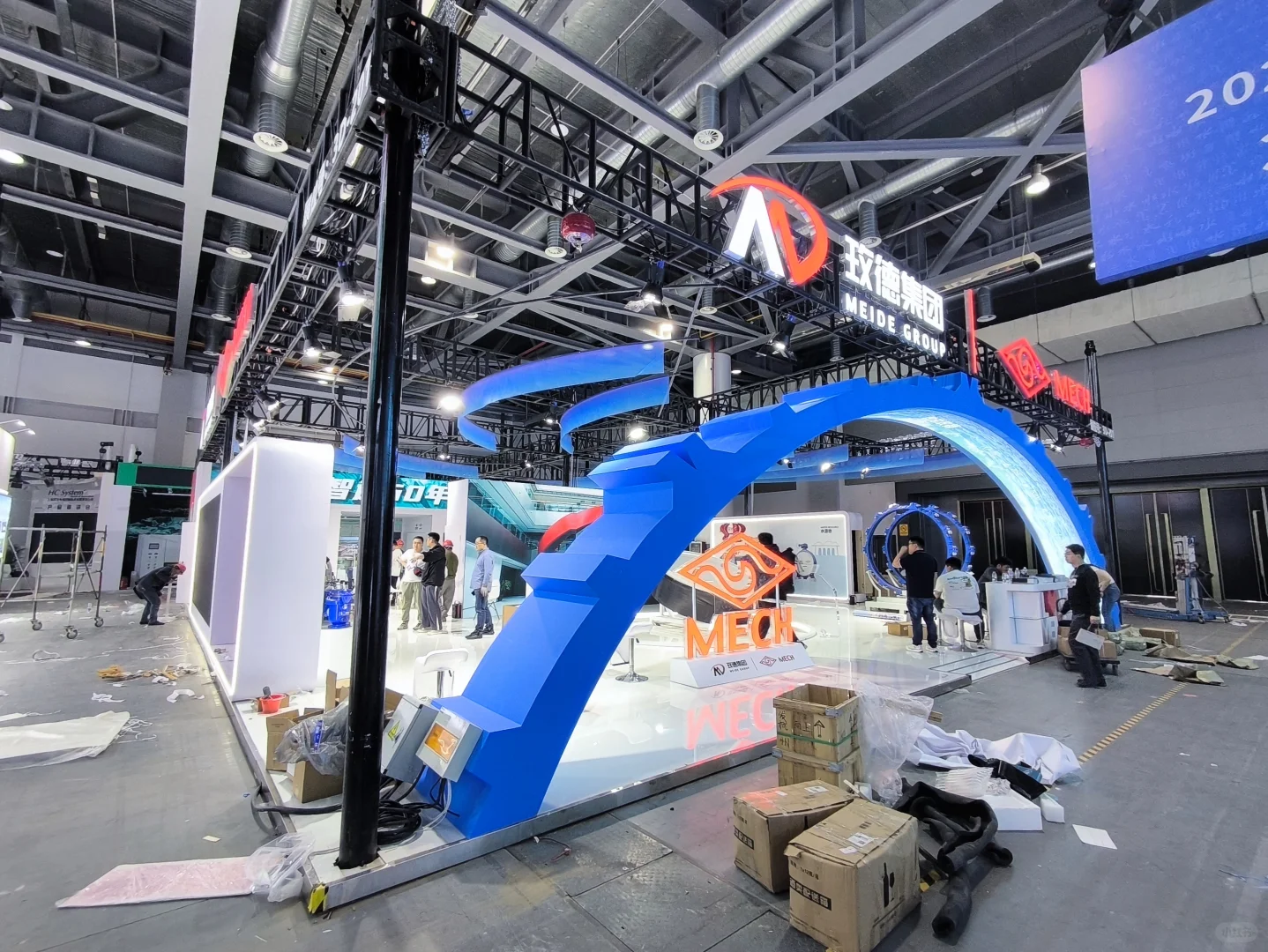 来看看我最近做的展会吧