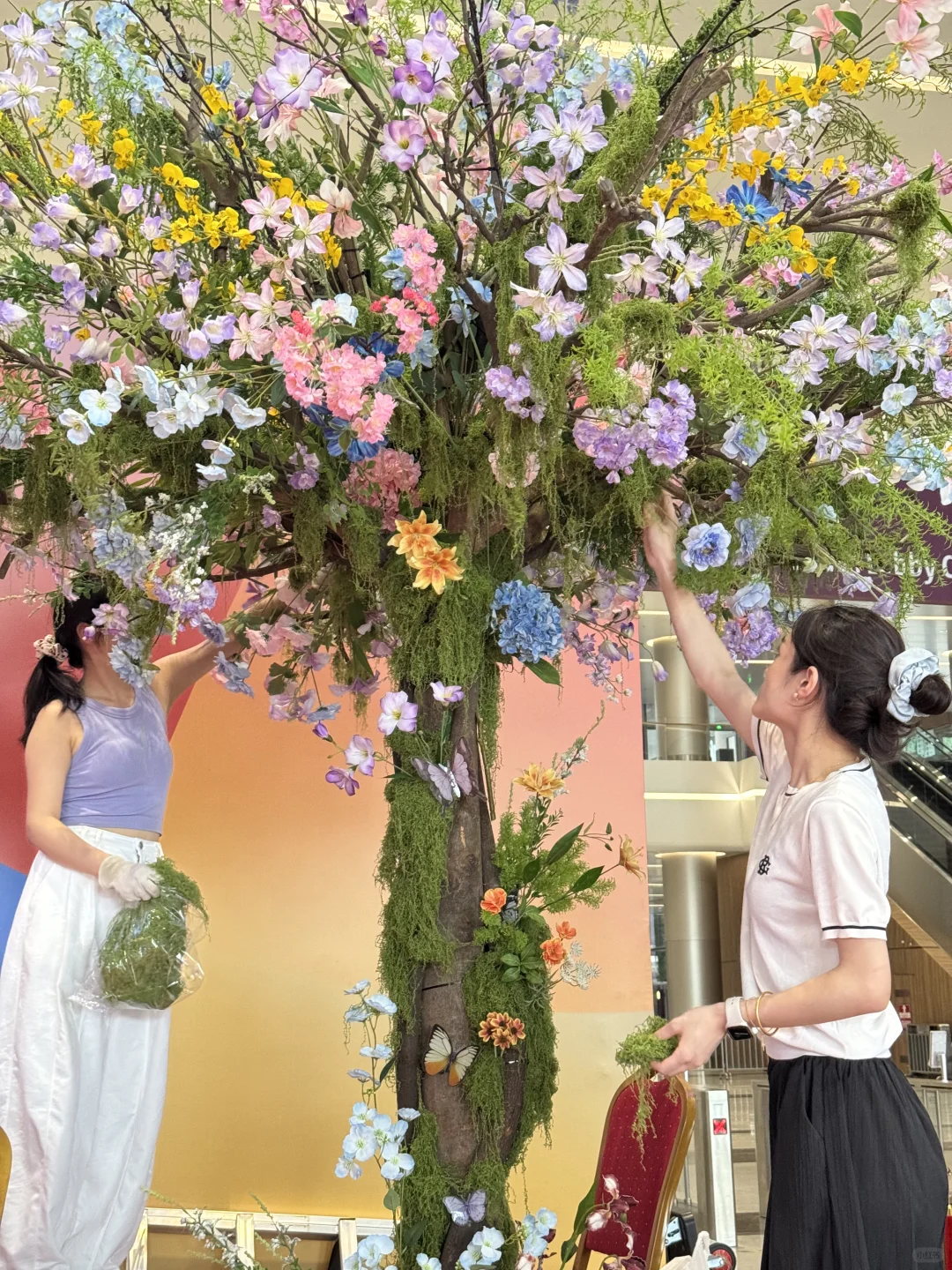 第25届中国零售业博览会开幕式花艺布置