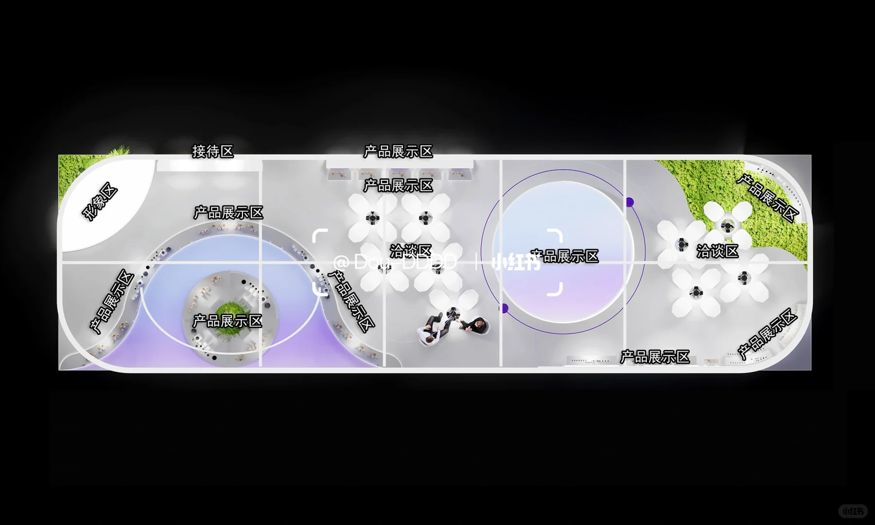 126m² PCHI |展台设计搭建