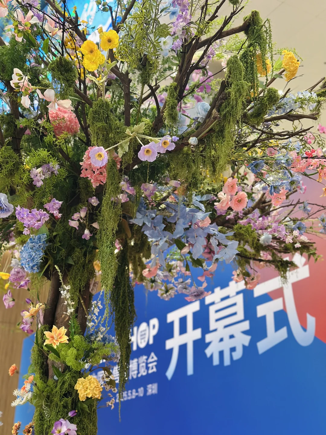 第25届中国零售业博览会开幕式花艺布置