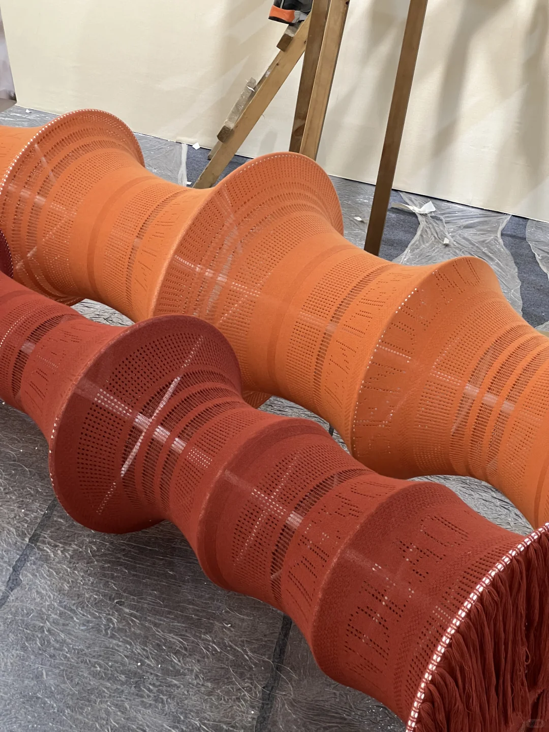 这次的服装展会都是大家伙