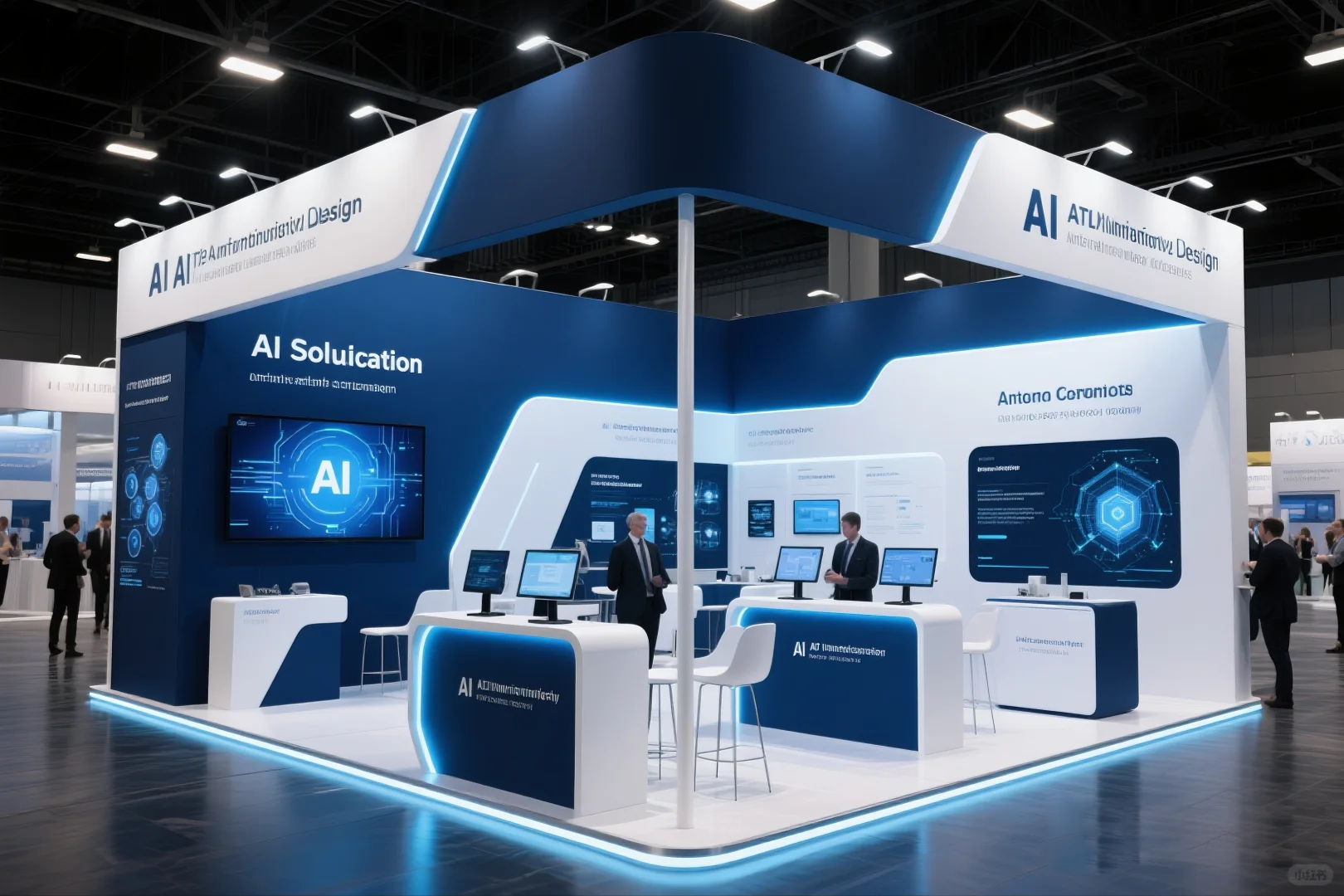 036｜AI-100套展台案例｜人工智能行业