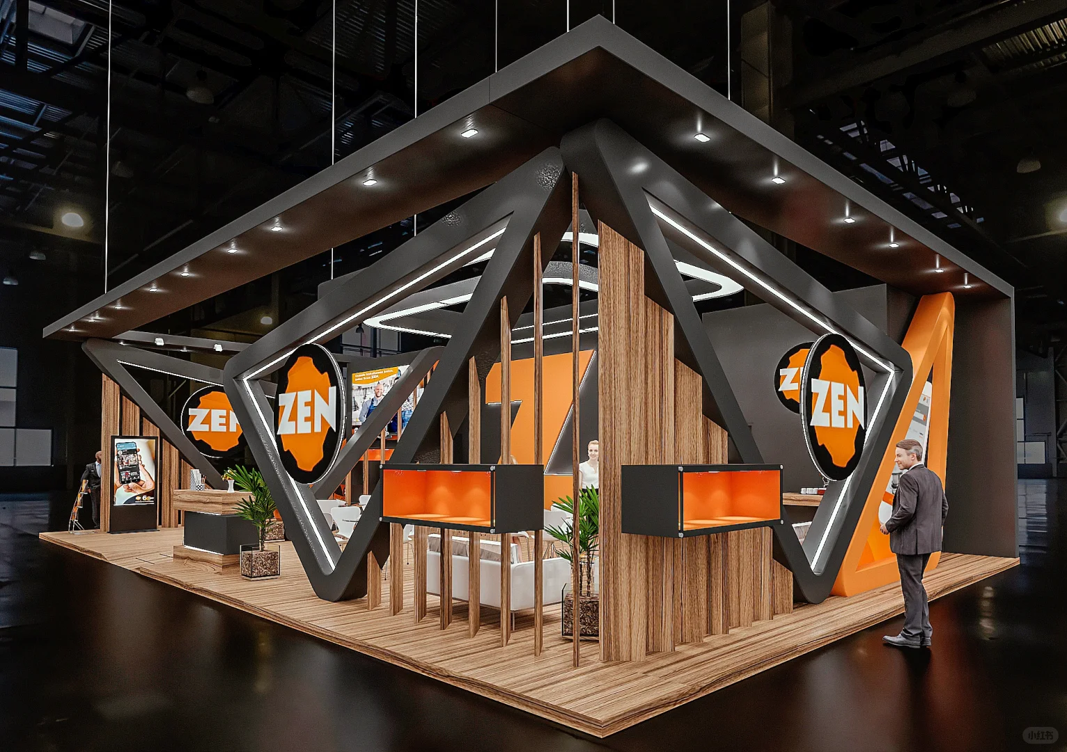 广州深圳珠海东莞展览会展台设计策划搭建