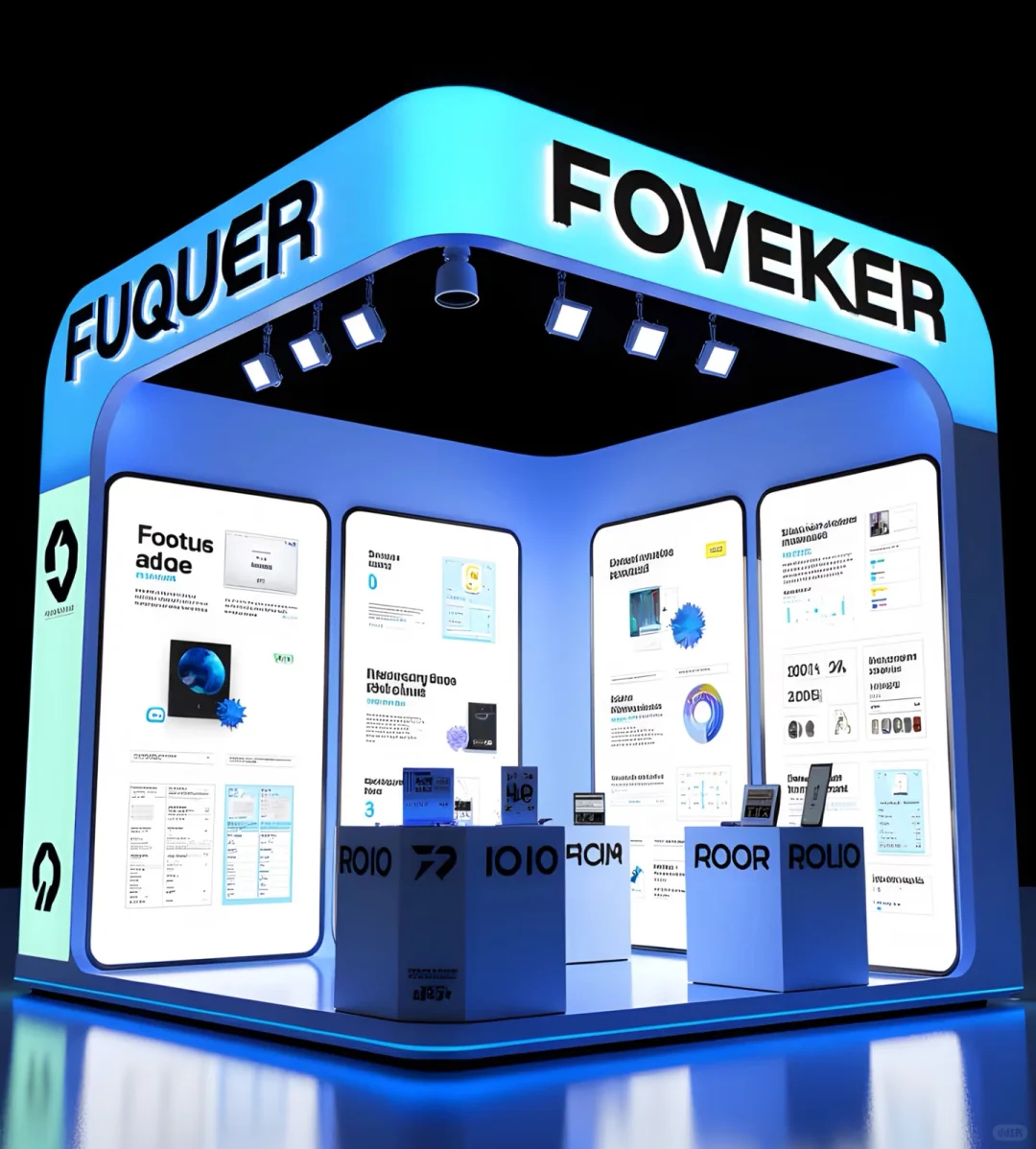 苏州会展展位展览展台展厅设计搭建执行