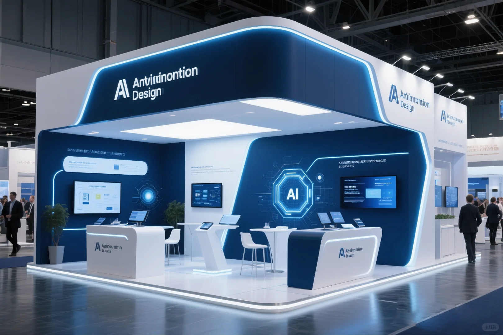 036｜AI-100套展台案例｜人工智能行业