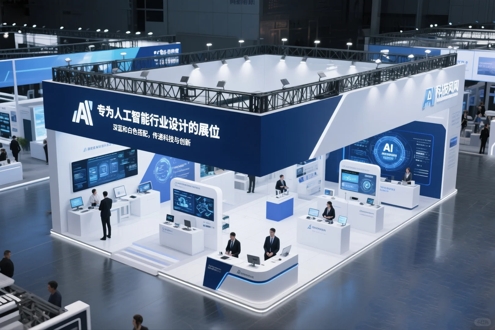 036｜AI-100套展台案例｜人工智能行业