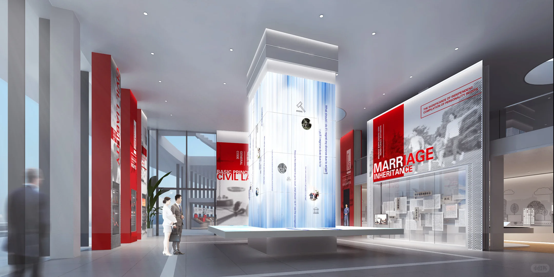 永不褪色的红色展厅，诠释法治魅力?