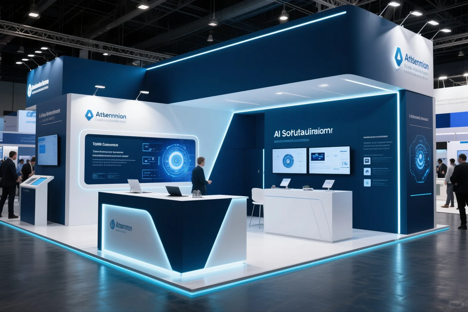 036｜AI-100套展台案例｜人工智能行业