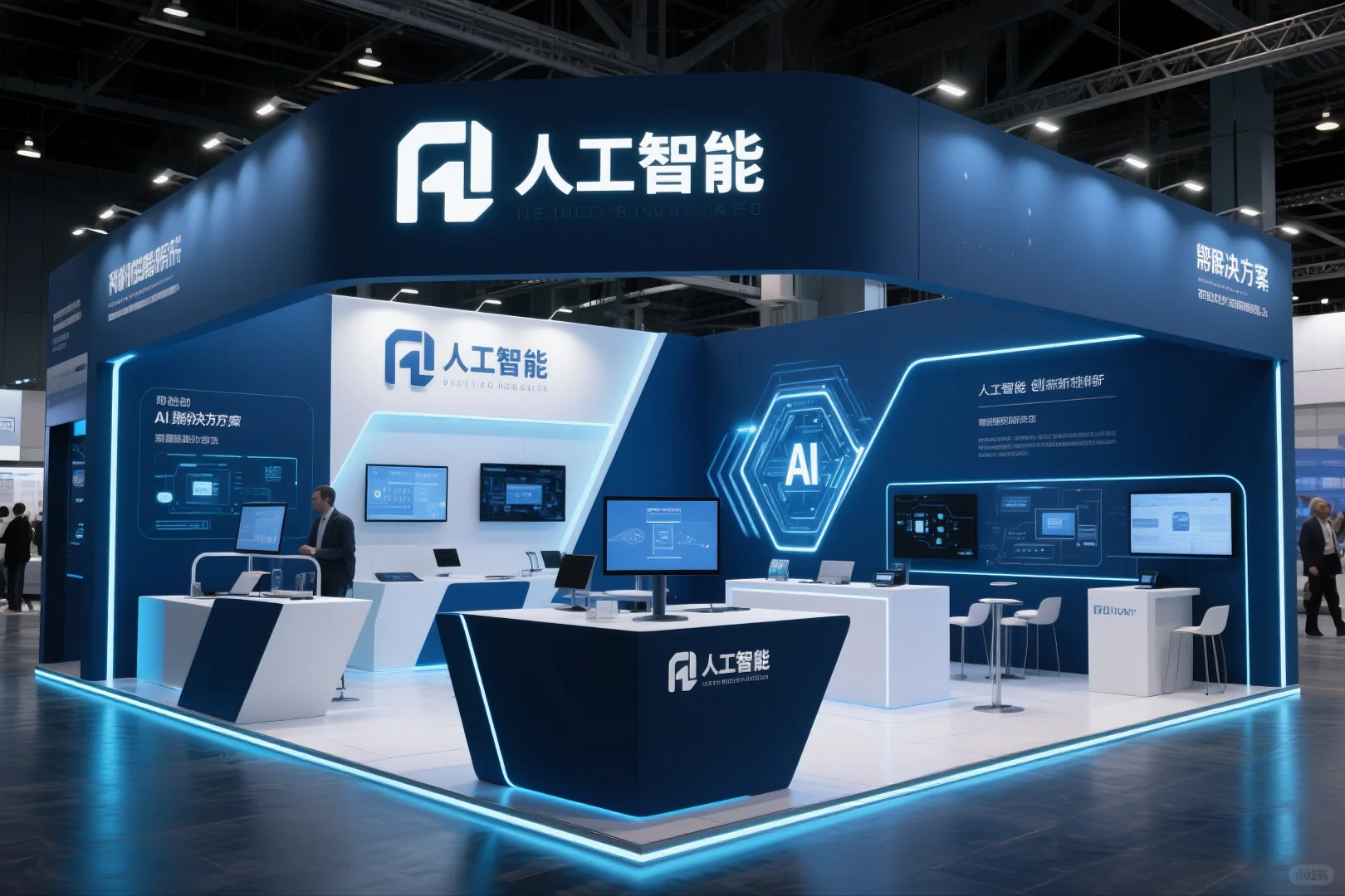 036｜AI-100套展台案例｜人工智能行业