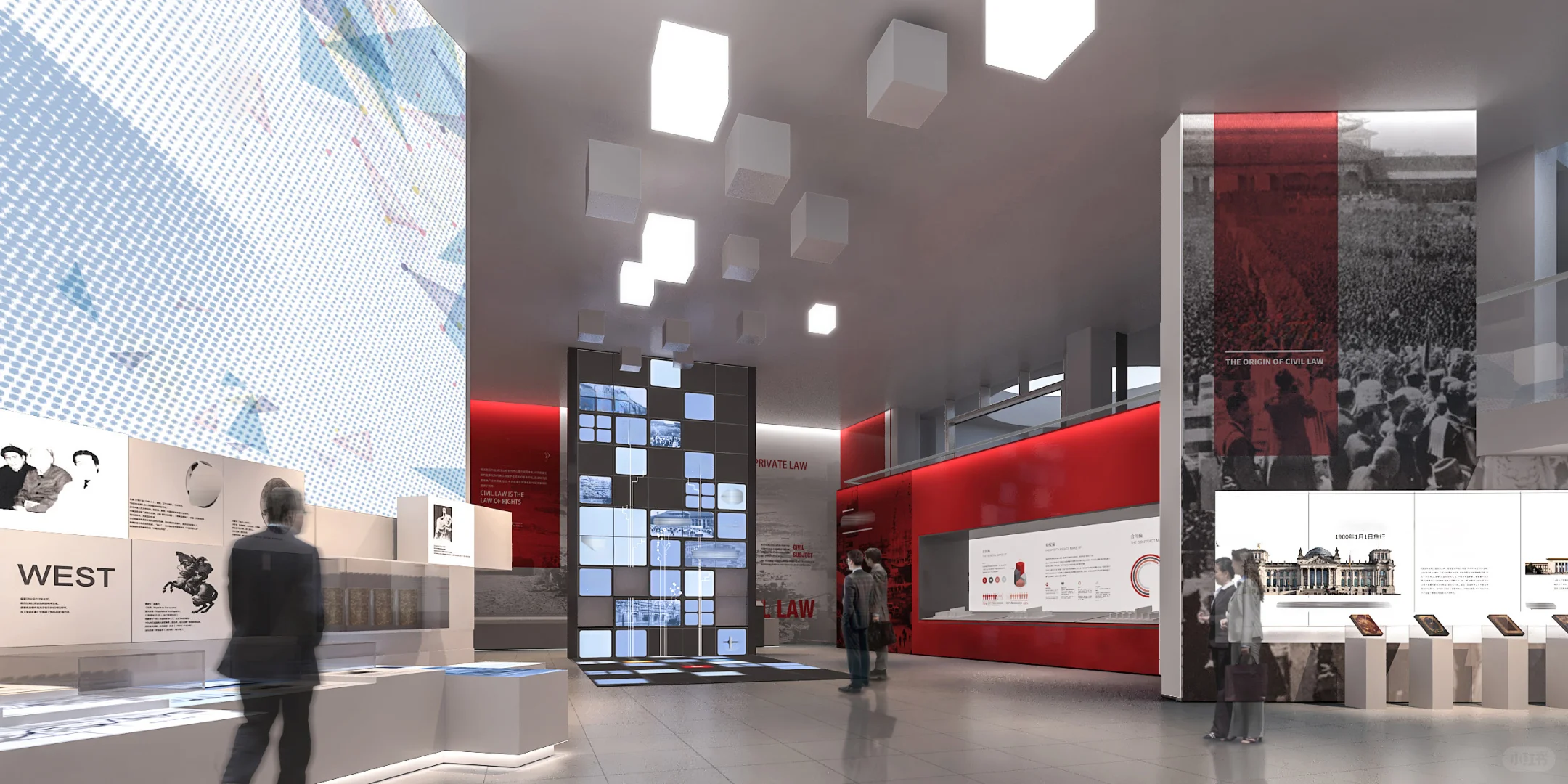 永不褪色的红色展厅，诠释法治魅力?