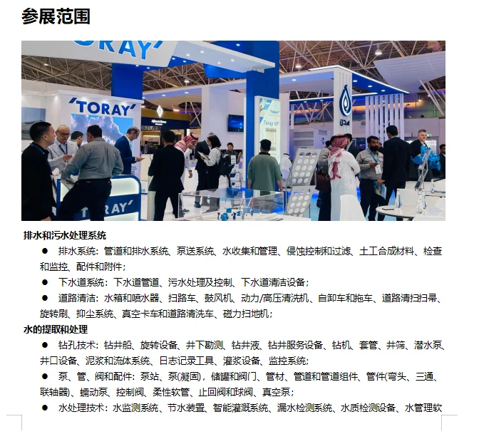 2025 年沙特环保&能源&水处理展展会介绍展