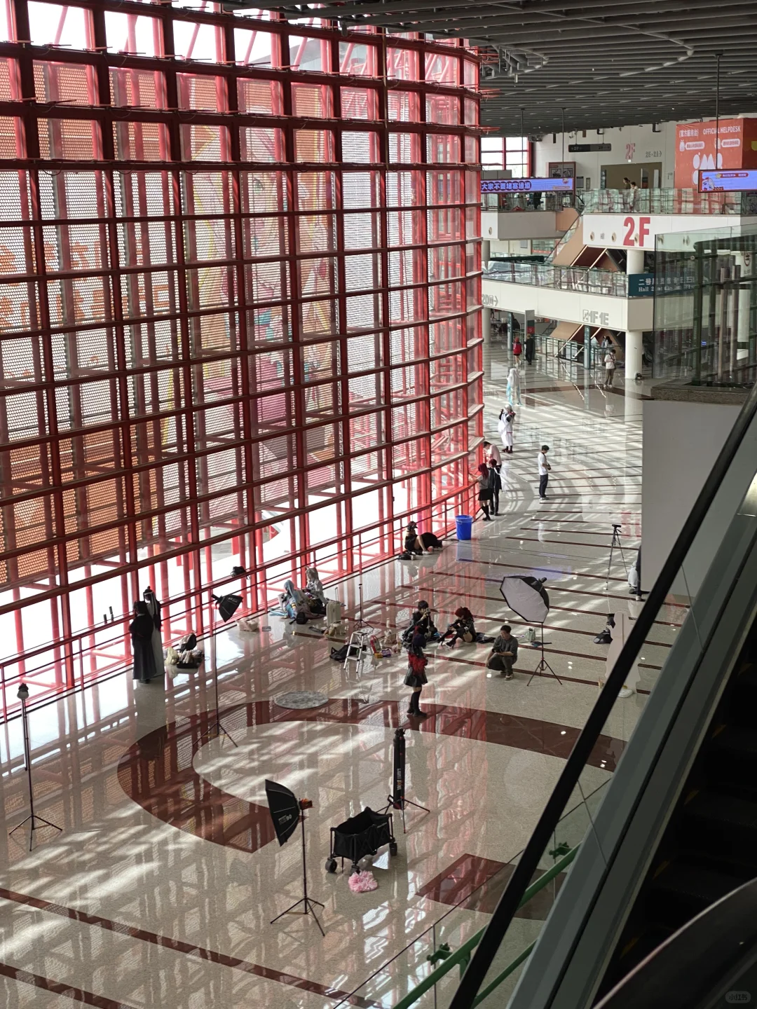 走出会展中心的时候，我想我会怀念的?