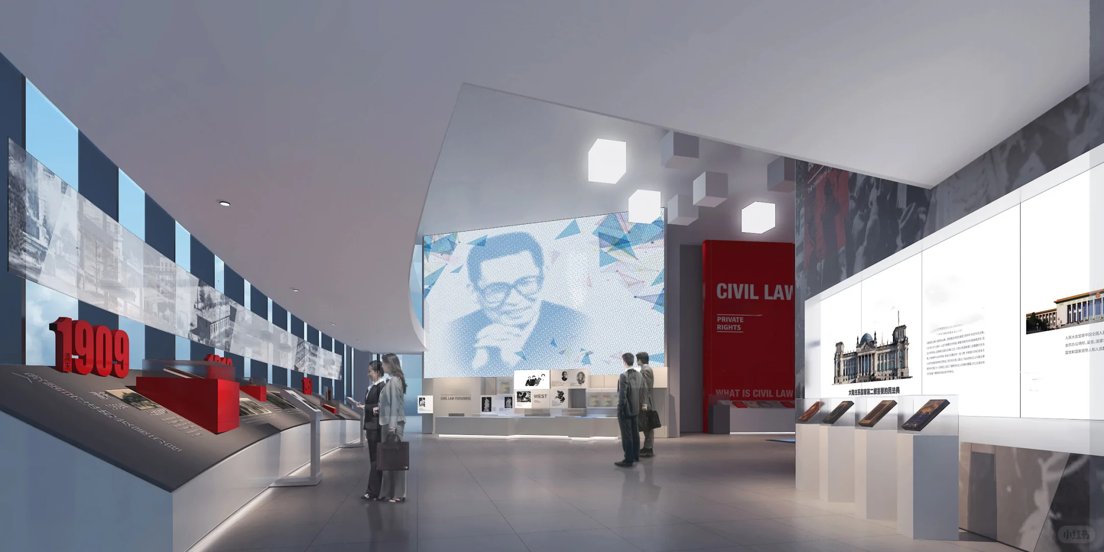 永不褪色的红色展厅，诠释法治魅力?