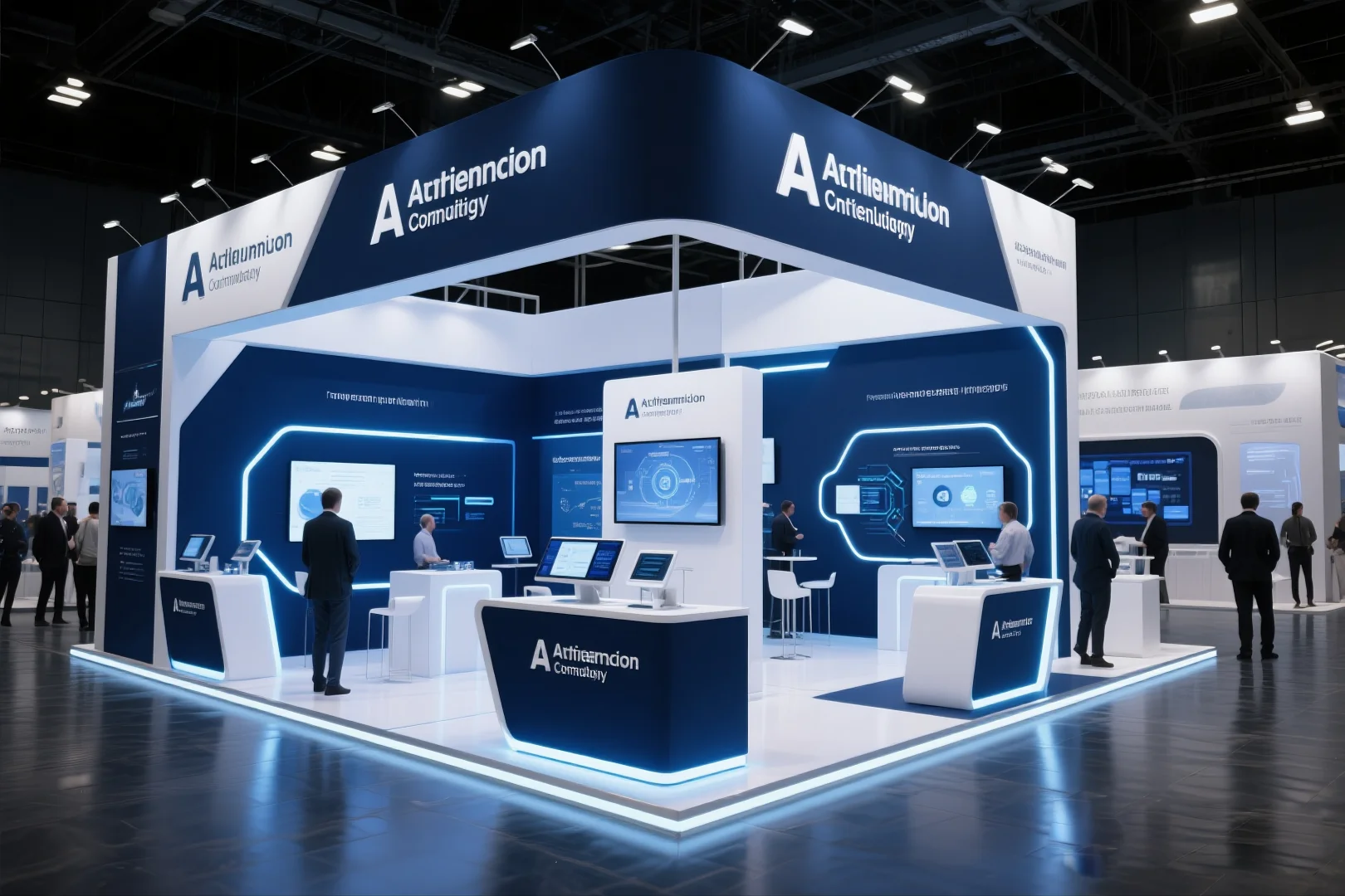 036｜AI-100套展台案例｜人工智能行业