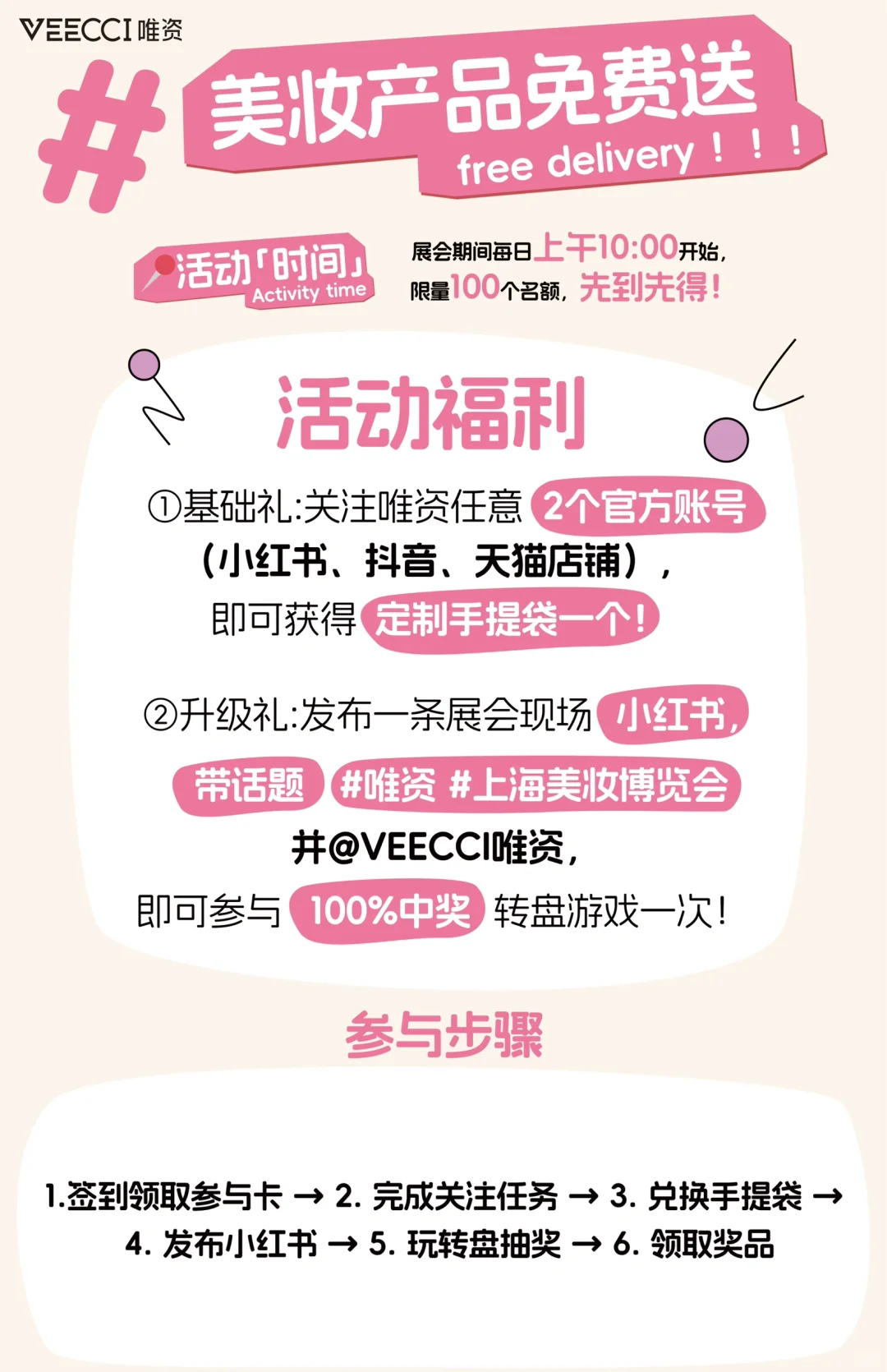 先到先得~展会百分百中奖转盘已就位！！