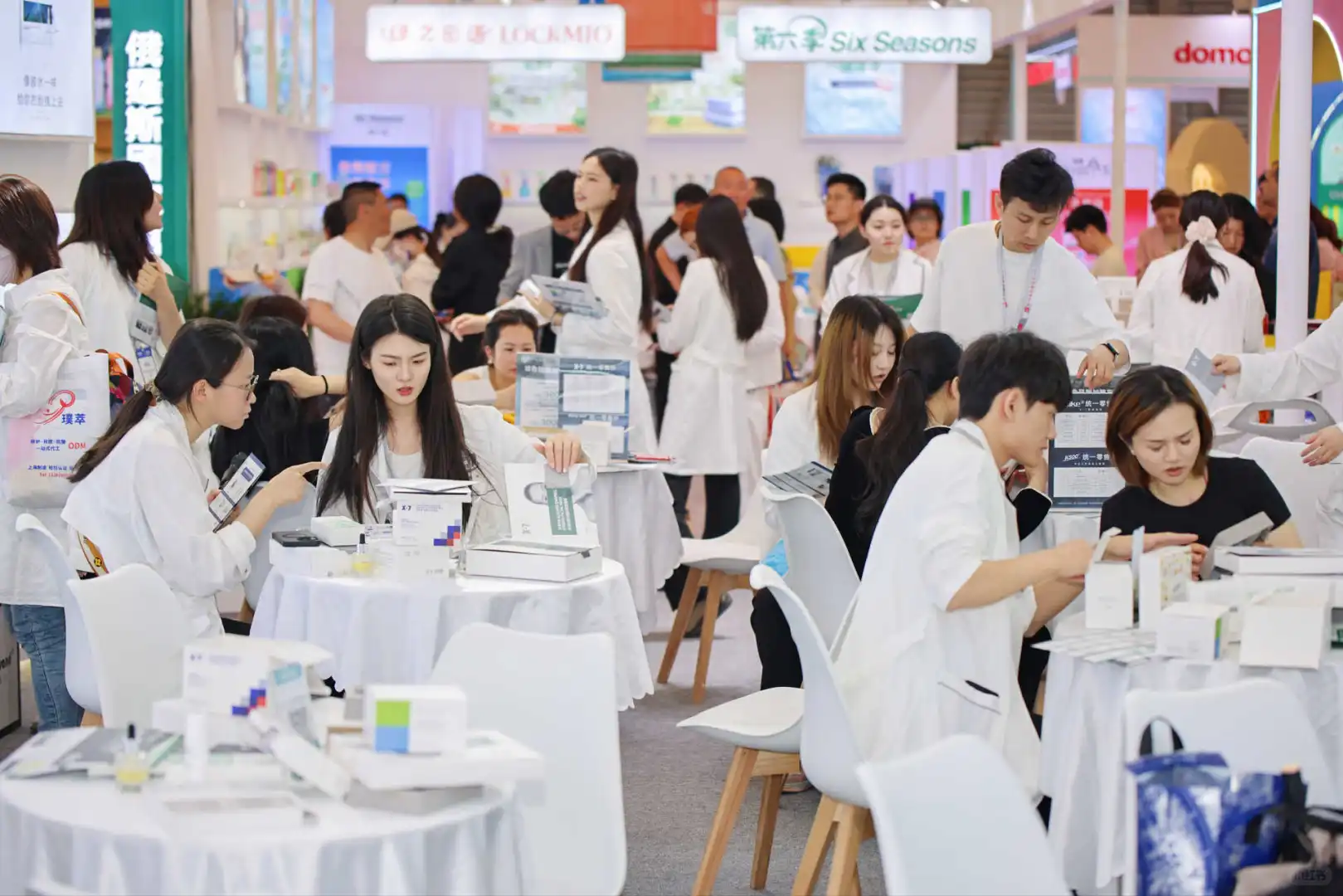 上海美容博览会专业展会跟拍，定格精彩瞬间