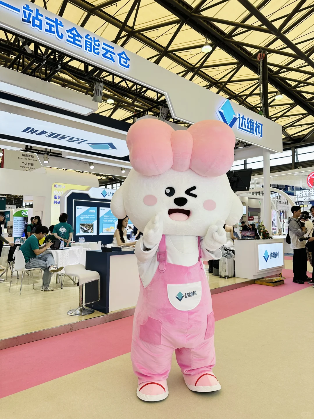 被问爆的美博会神仙展位‼️99%的人都不知道