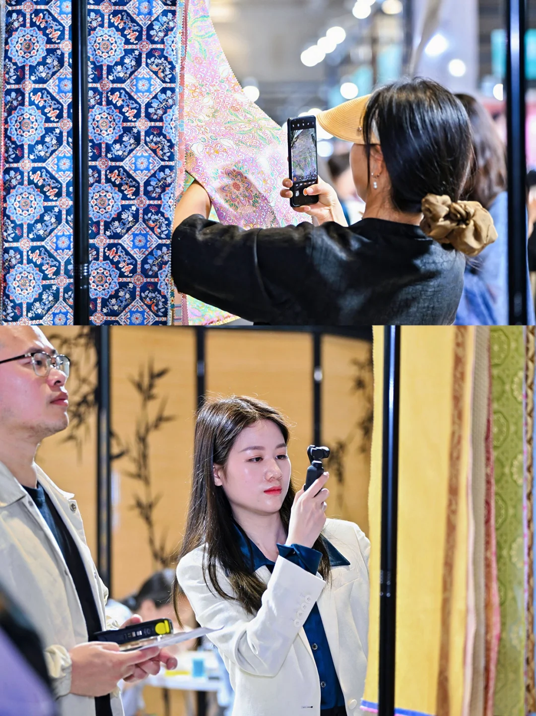 展会首日直击！钱小萍宋锦坊引爆LINK-TCE