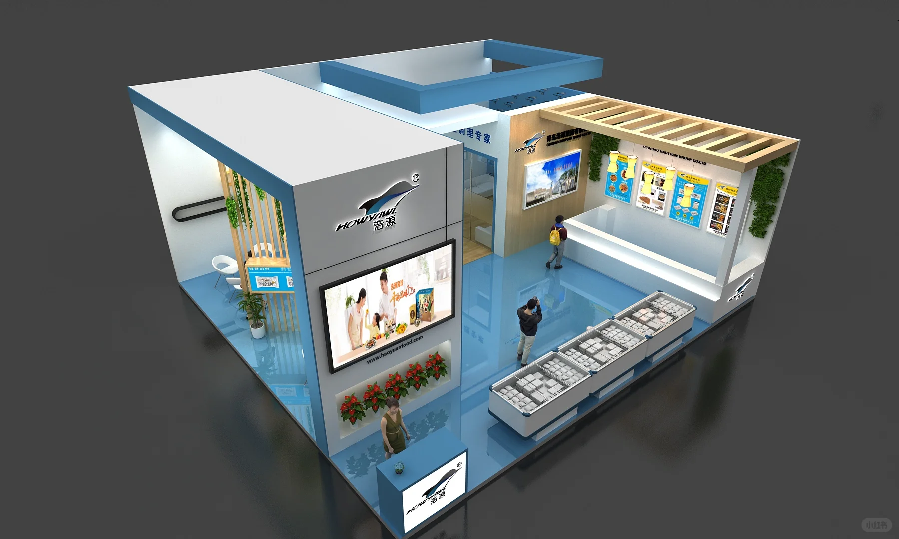 历年中国国际渔业博览会特装展台设计搭建