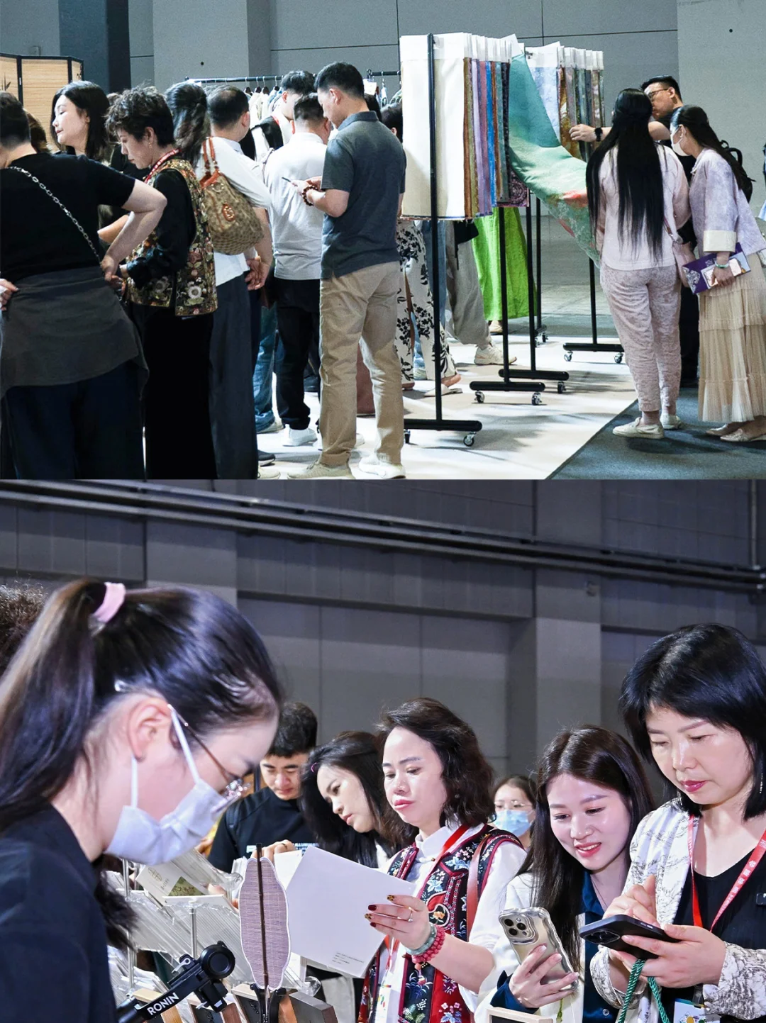 展会首日直击！钱小萍宋锦坊引爆LINK-TCE