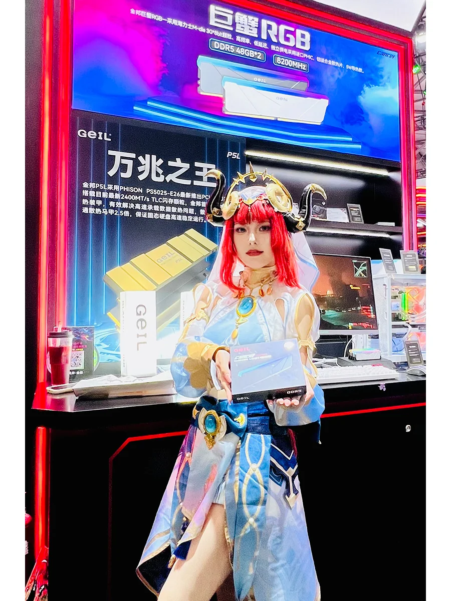 ChinaJoy 2024纪实 GeIL金邦展台人气爆棚