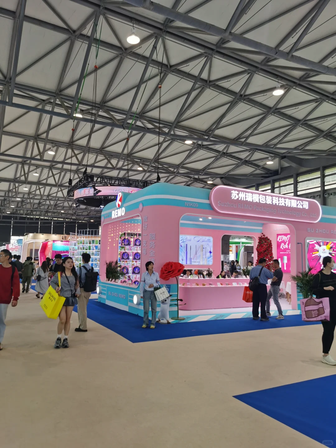 参加29届上海CBE美博会一些所见所闻