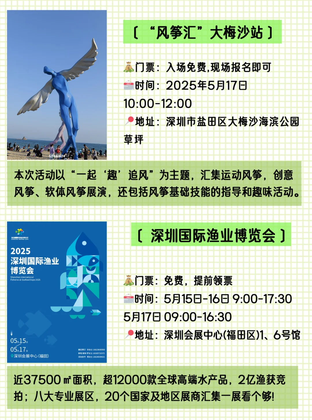 全部免费！！！深圳这个周末可以做的14件事