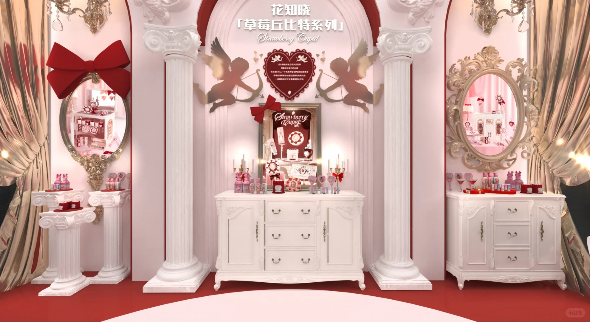 美博会被超多人夸的花知晓展台！是我们做的