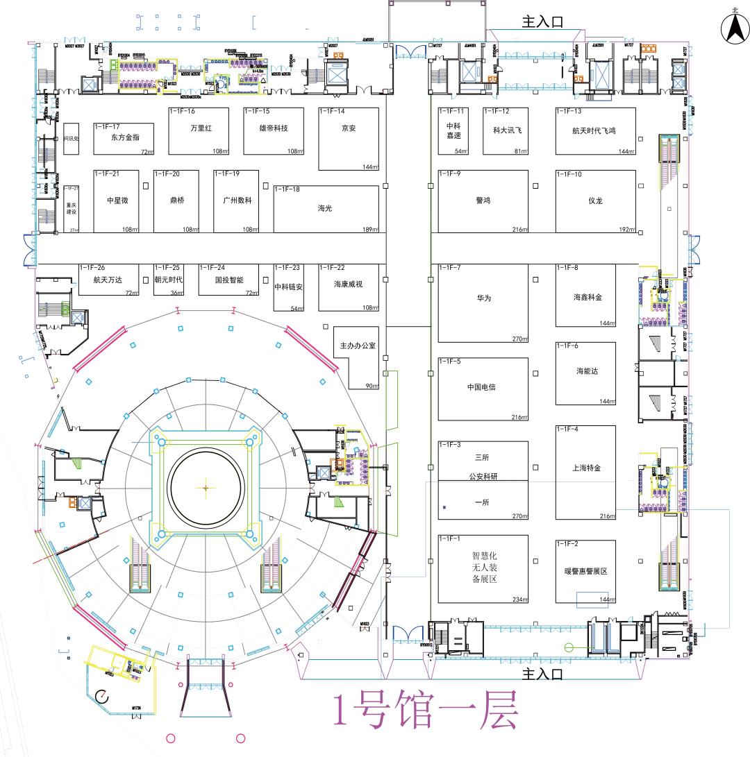 第12届警博会倒计时1天，请收好参展商图