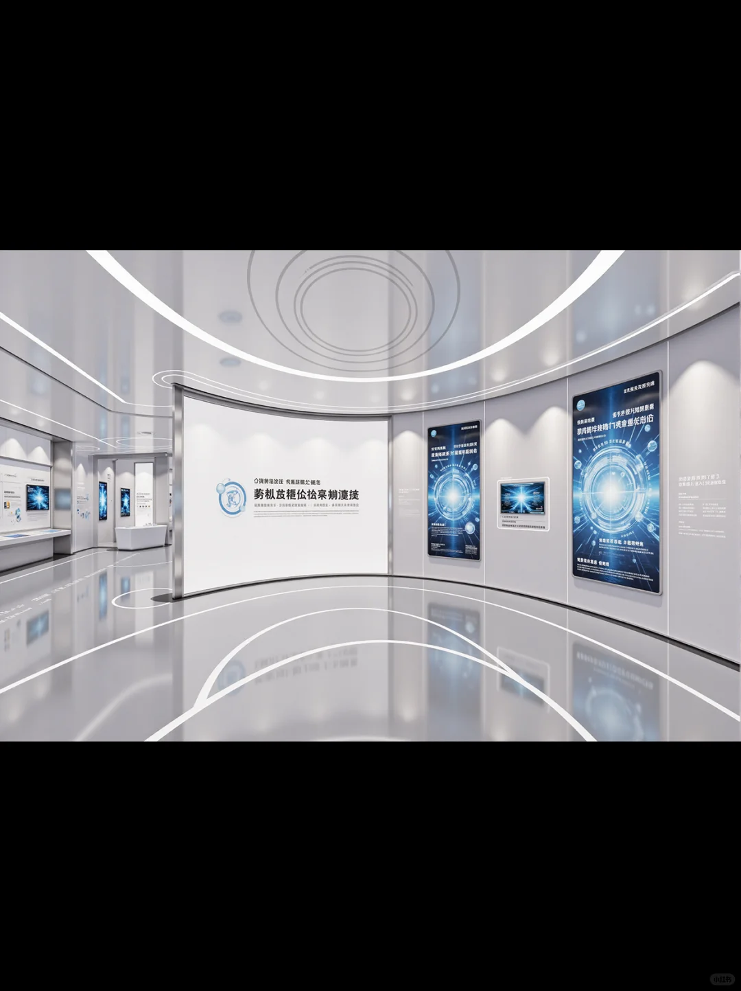 【第十一期】AIGC现代科技展厅设计