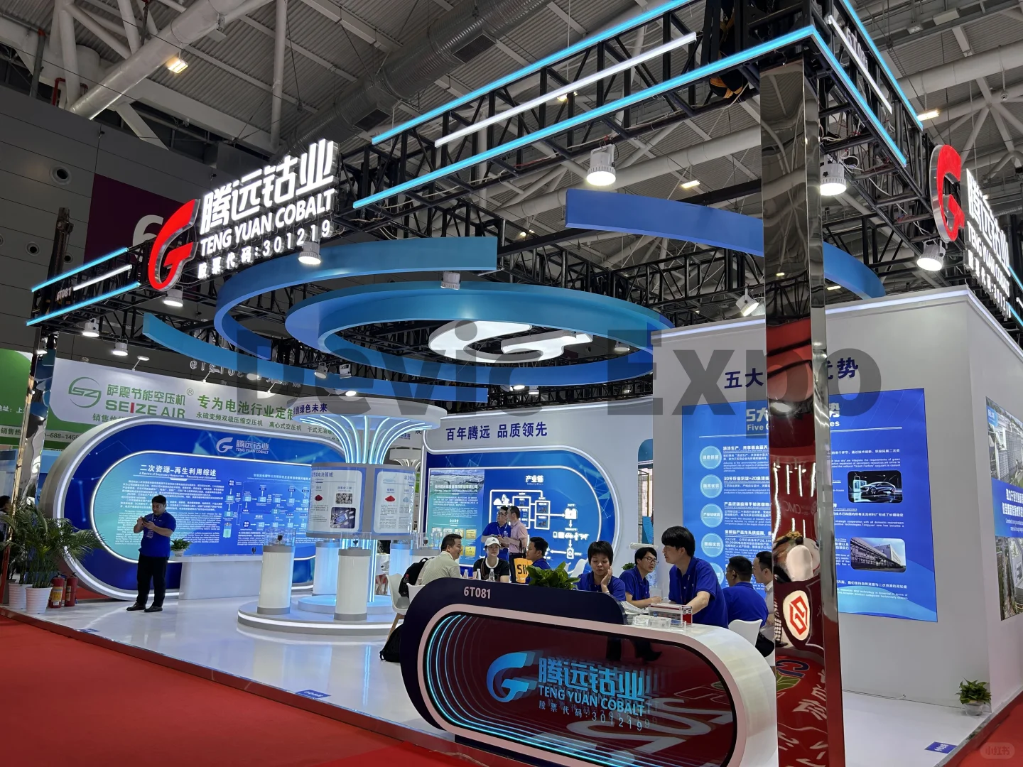 ?深圳电池展 CIBF 现场！这展台也太酷了