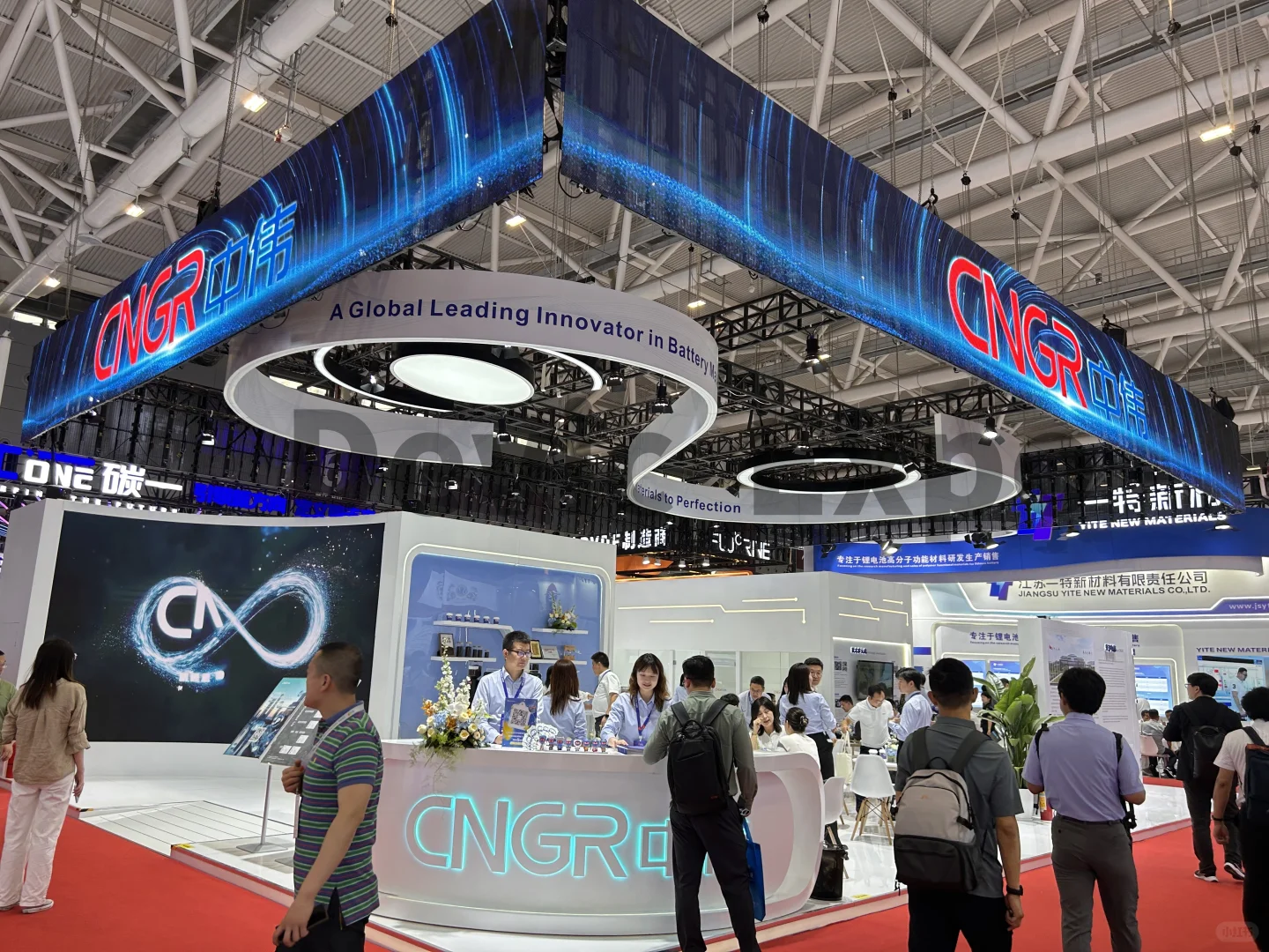 ?深圳电池展 CIBF 现场！这展台也太酷了