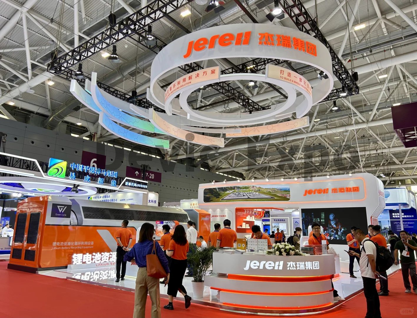 ?深圳电池展 CIBF 现场！这展台也太酷了