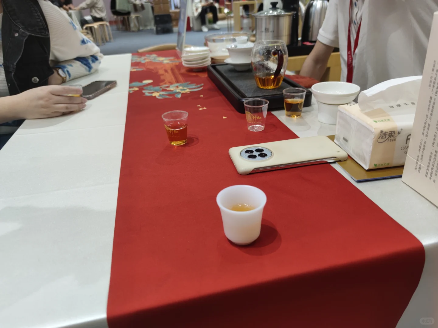 第一次逛茶博会~