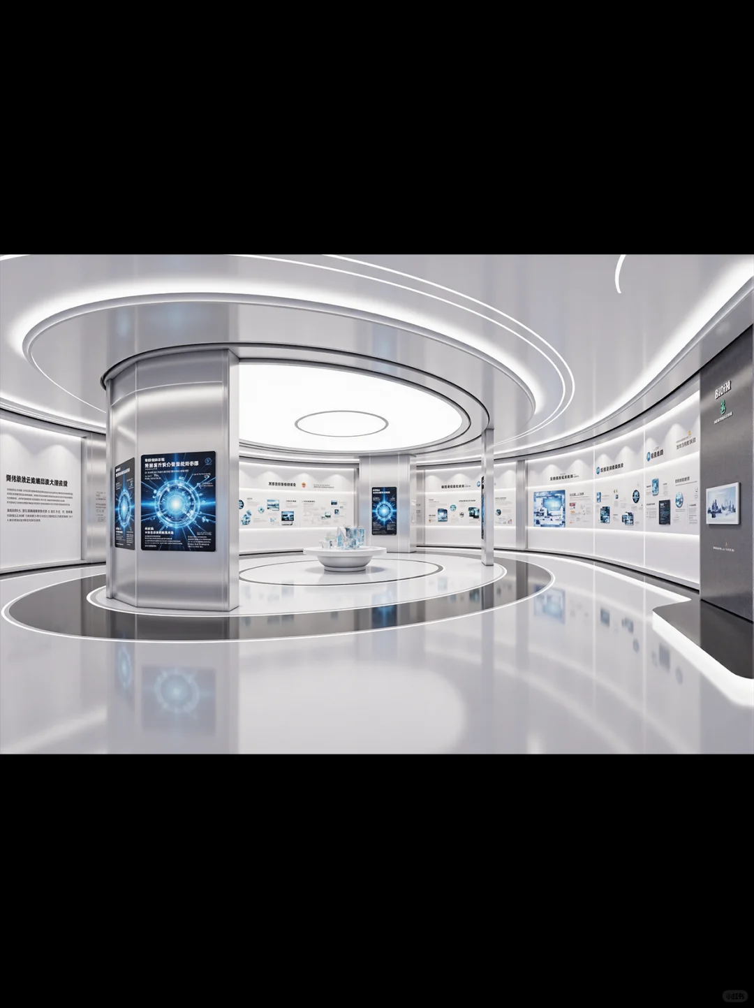 【第十一期】AIGC现代科技展厅设计