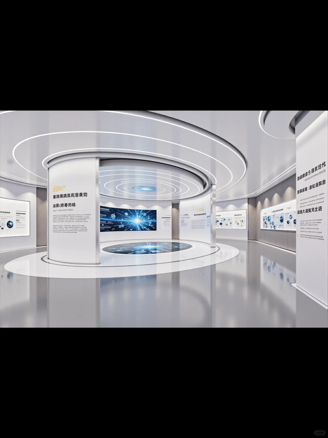 【第十一期】AIGC现代科技展厅设计