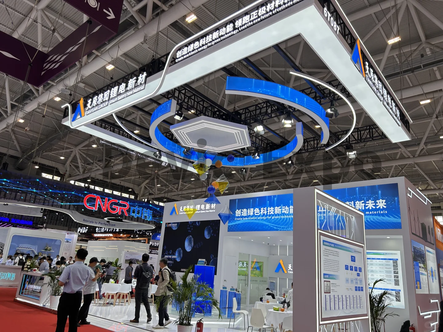 ?深圳电池展 CIBF 现场！这展台也太酷了