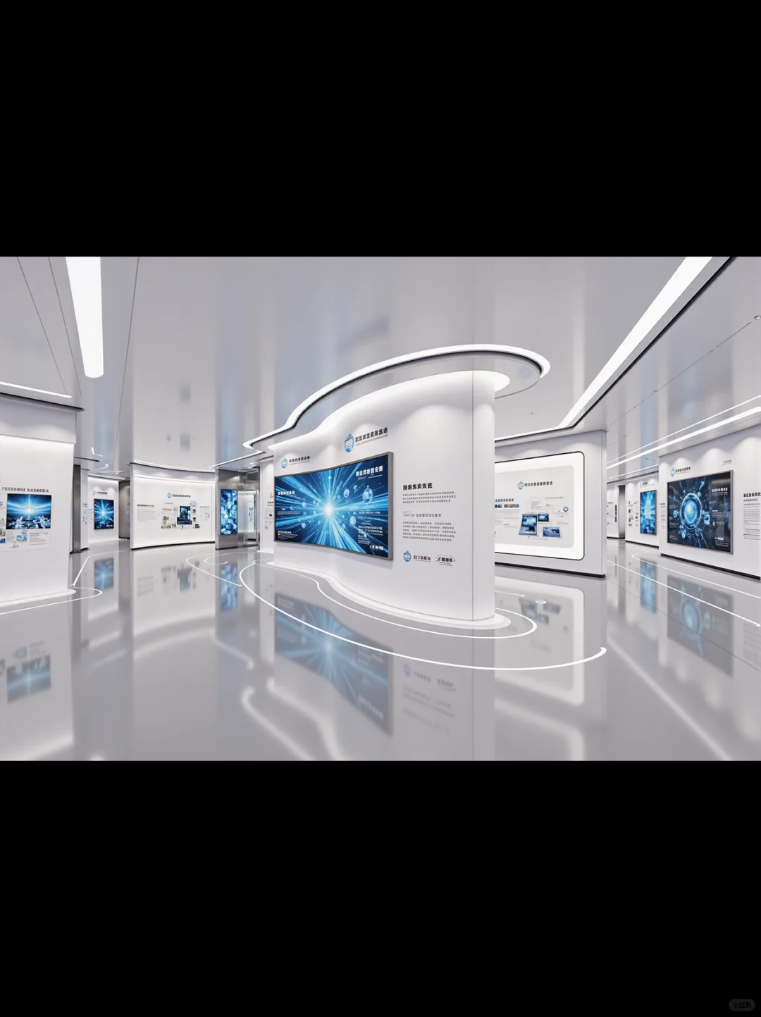 【第十一期】AIGC现代科技展厅设计