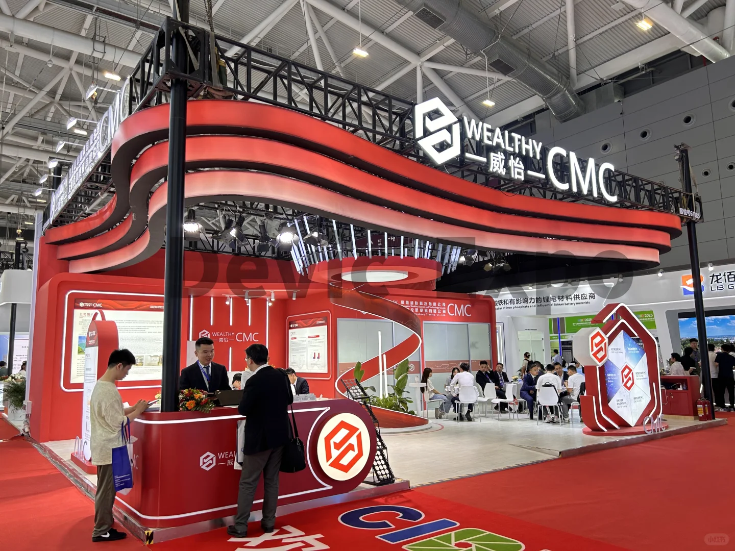 ?深圳电池展 CIBF 现场！这展台也太酷了