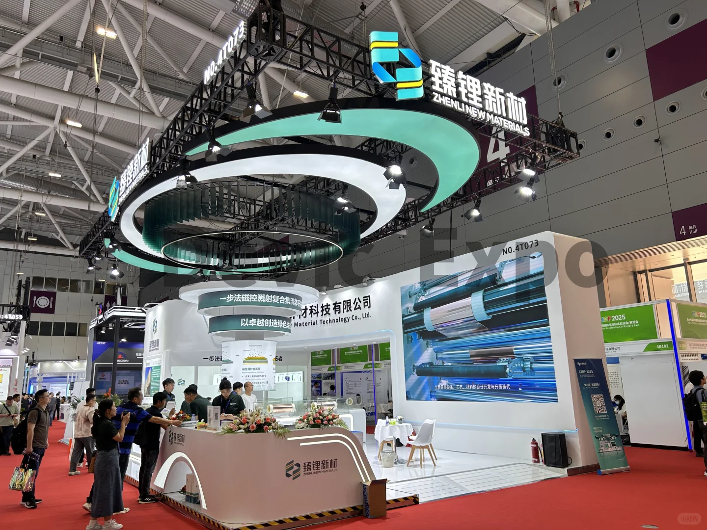 ?深圳电池展 CIBF 现场！这展台也太酷了