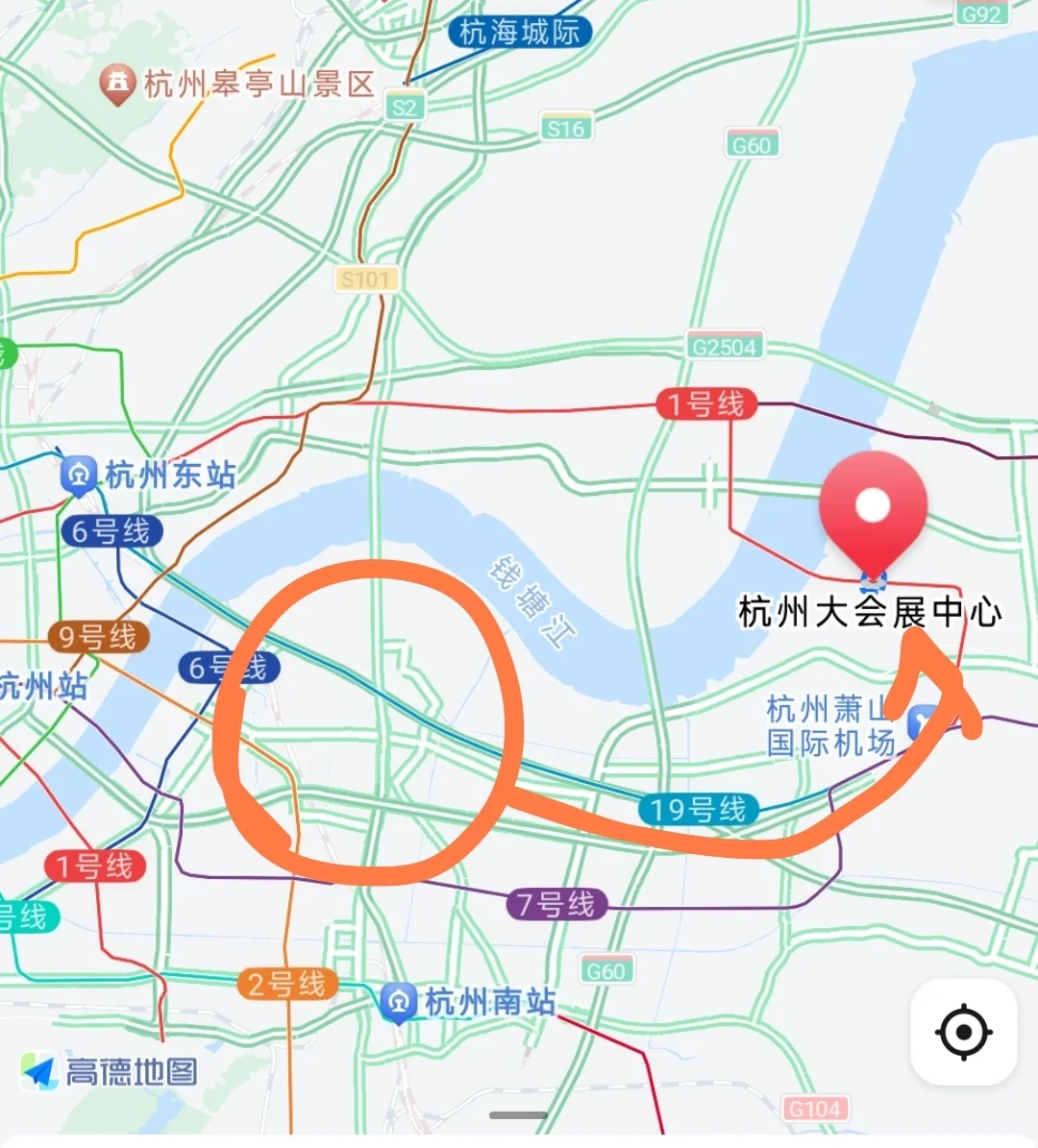 大会展也太偏了orz