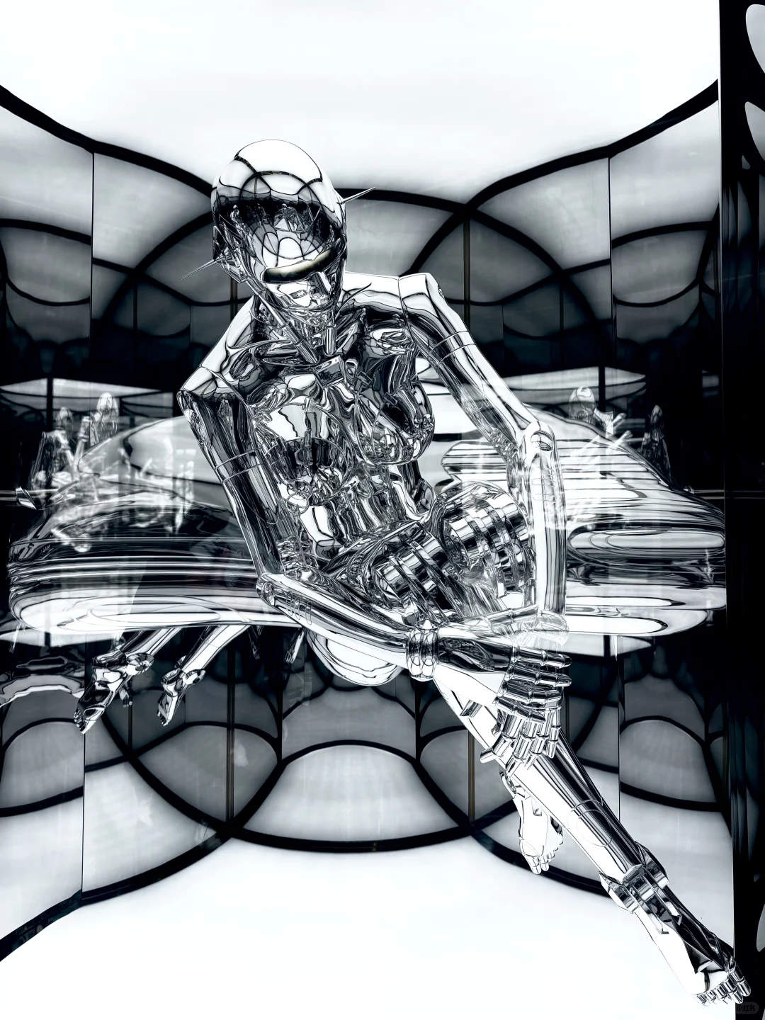 ?空山基机械美学，一场未来主义的感官革命