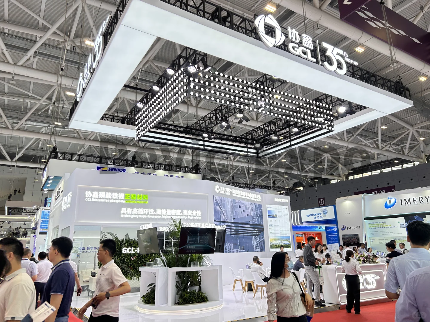 ?深圳电池展 CIBF 现场！这展台也太酷了