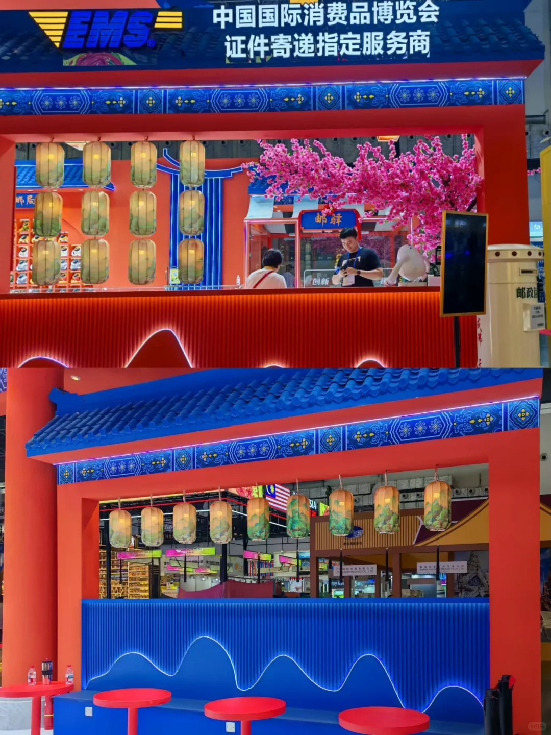 ?超绝复古展台设计，一步一景｜展台设计搭建