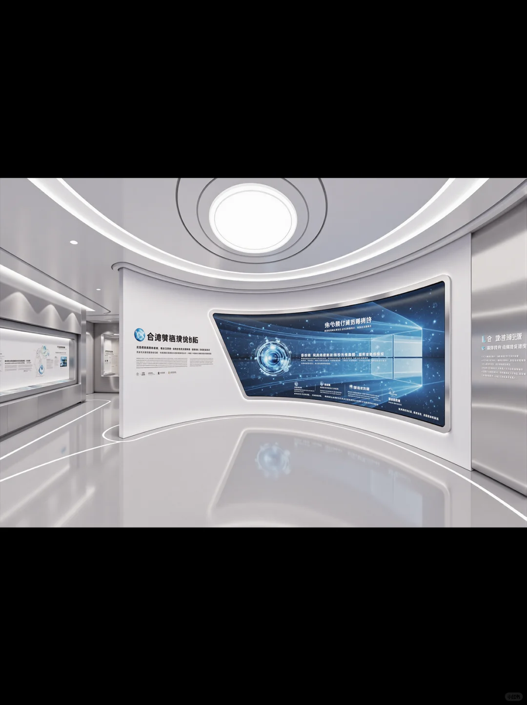 【第十一期】AIGC现代科技展厅设计