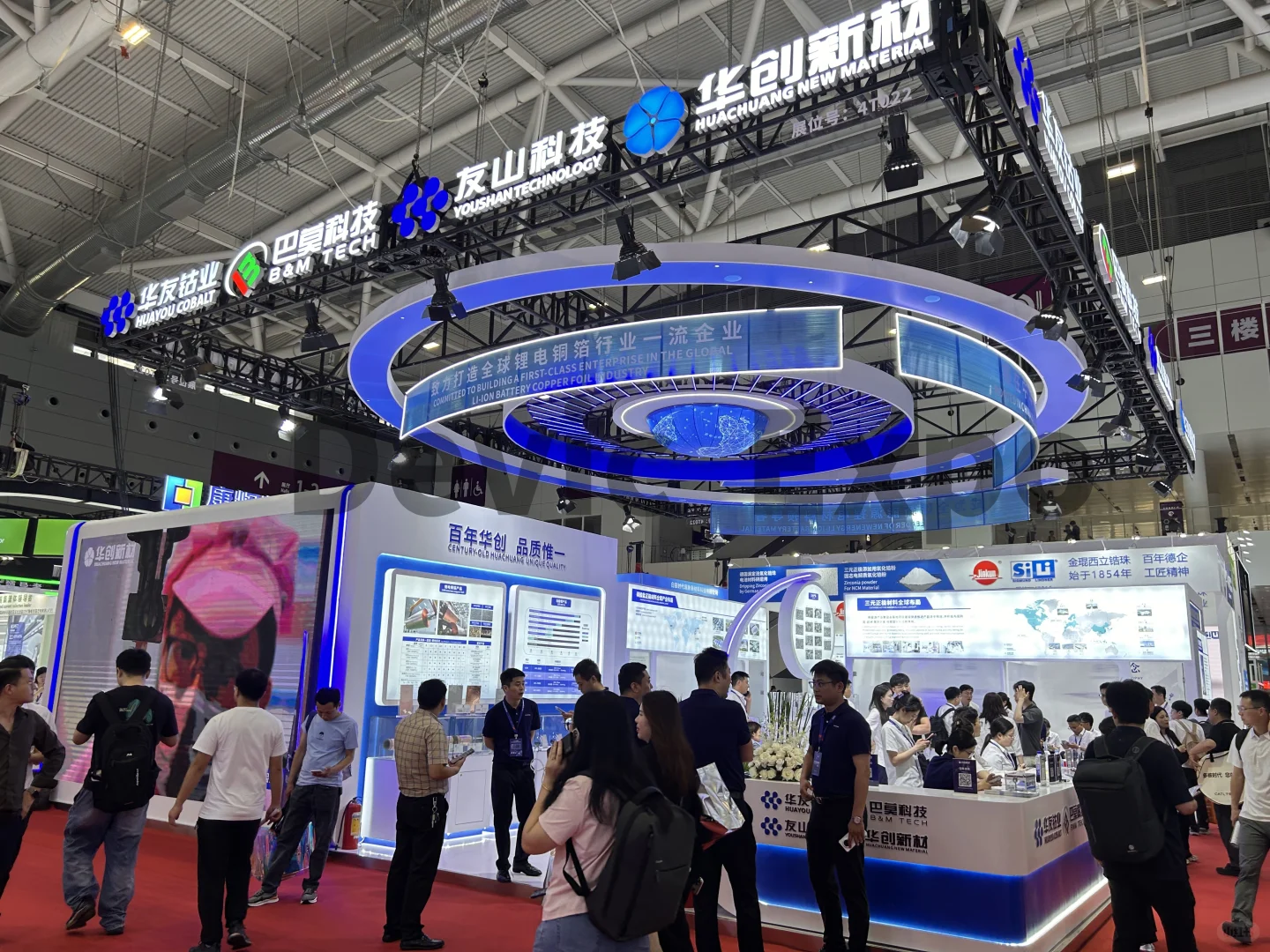 ?深圳电池展 CIBF 现场！这展台也太酷了