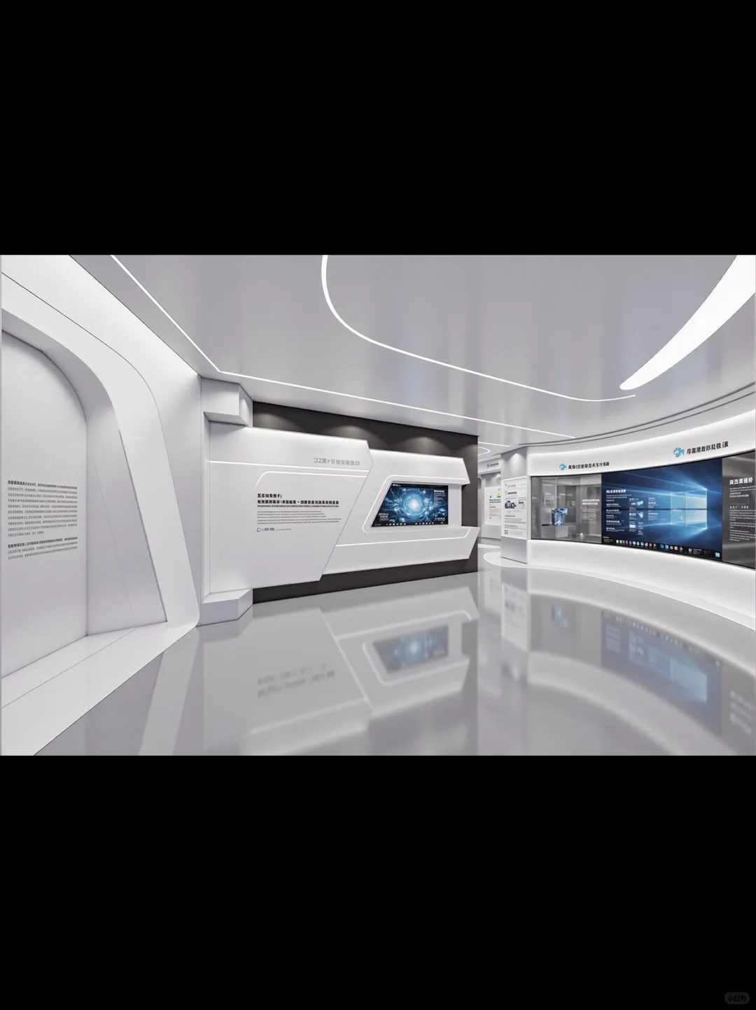 【第十一期】AIGC现代科技展厅设计