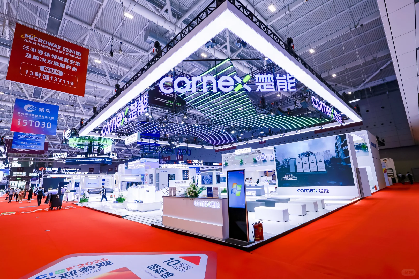 深圳展台搭建丨深圳电池技术展设计案例